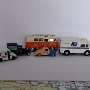 Unique Assorted 2 Small Matchbox And Others 5 Total Vehicles